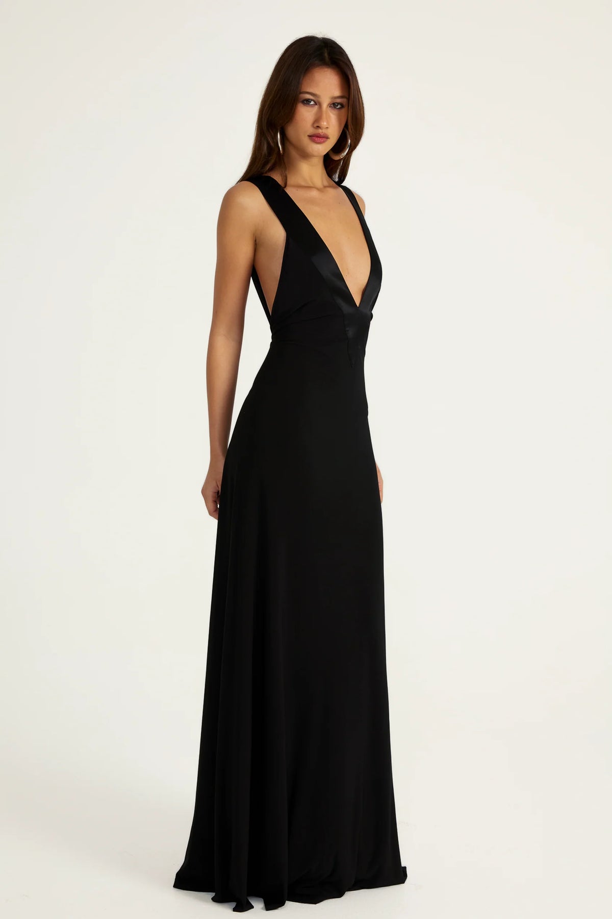 Rosa Gown in Black