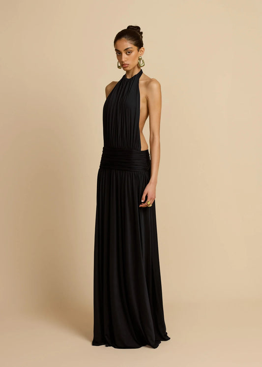 Santina Dress in Black