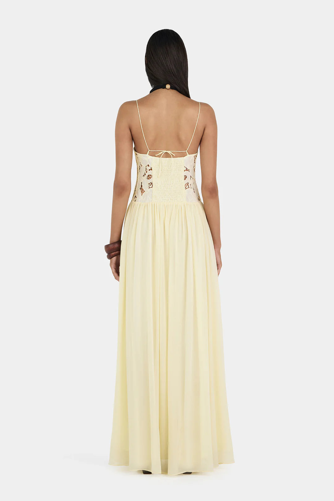 Stephanie Maxi Dress in Butter