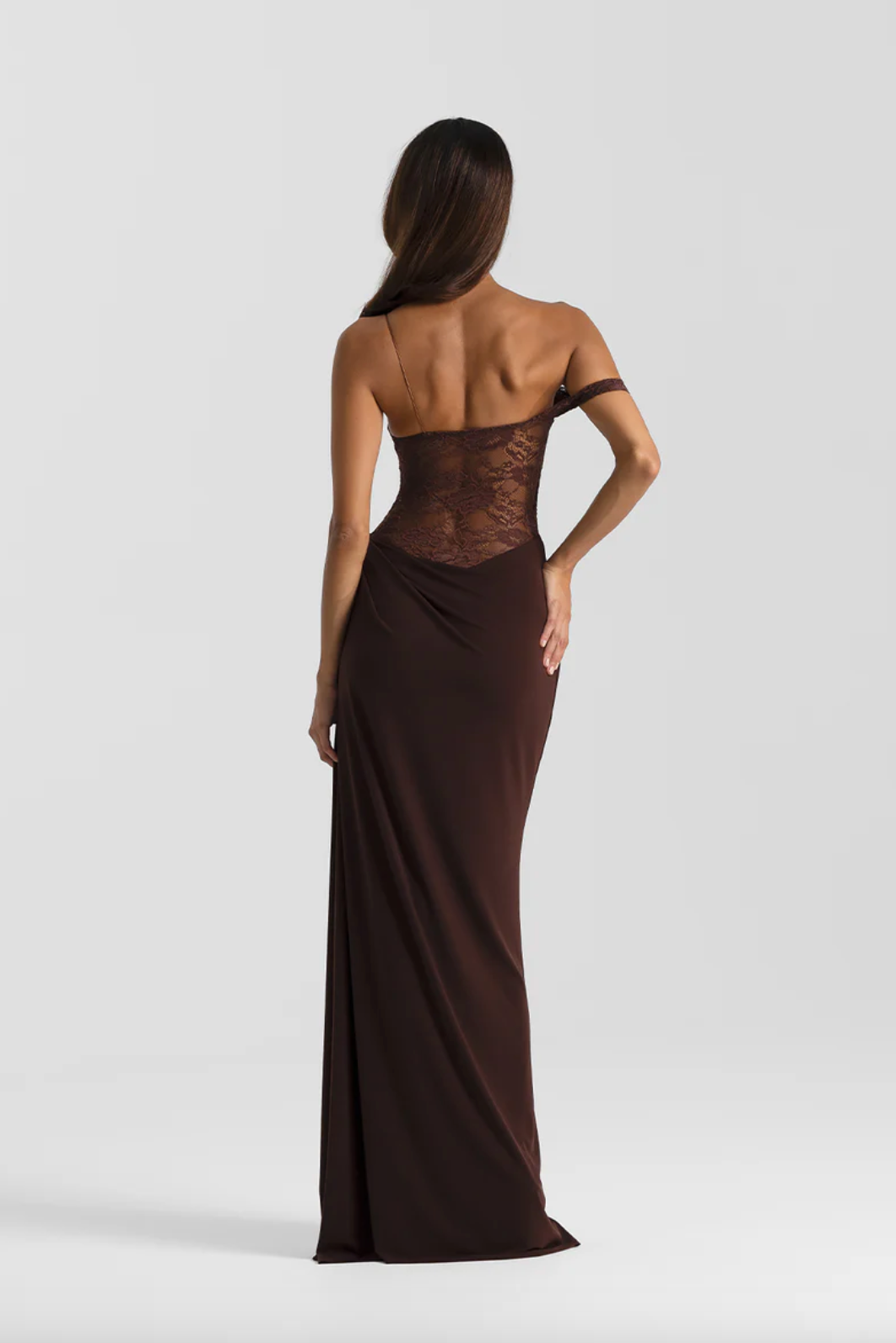 Sloane Dress in Brown
