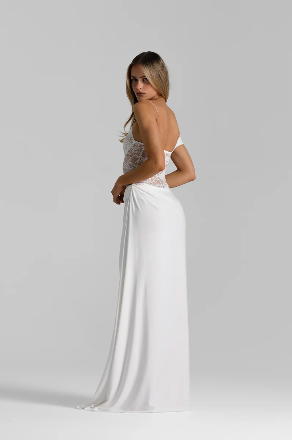 Sloane Dress in White