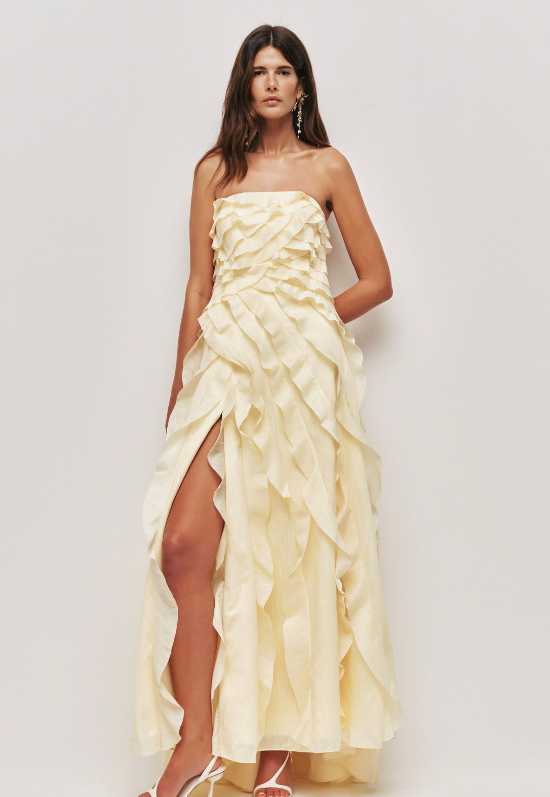 Allairie Gown in Yellow