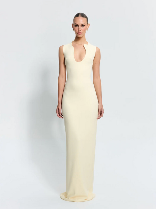 Bloom gown in Lemon