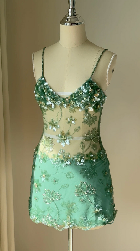 Dahlia Mini in Turquoise