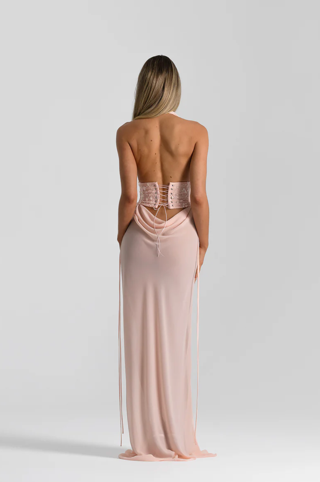Allira Skirt In Baby Pink
