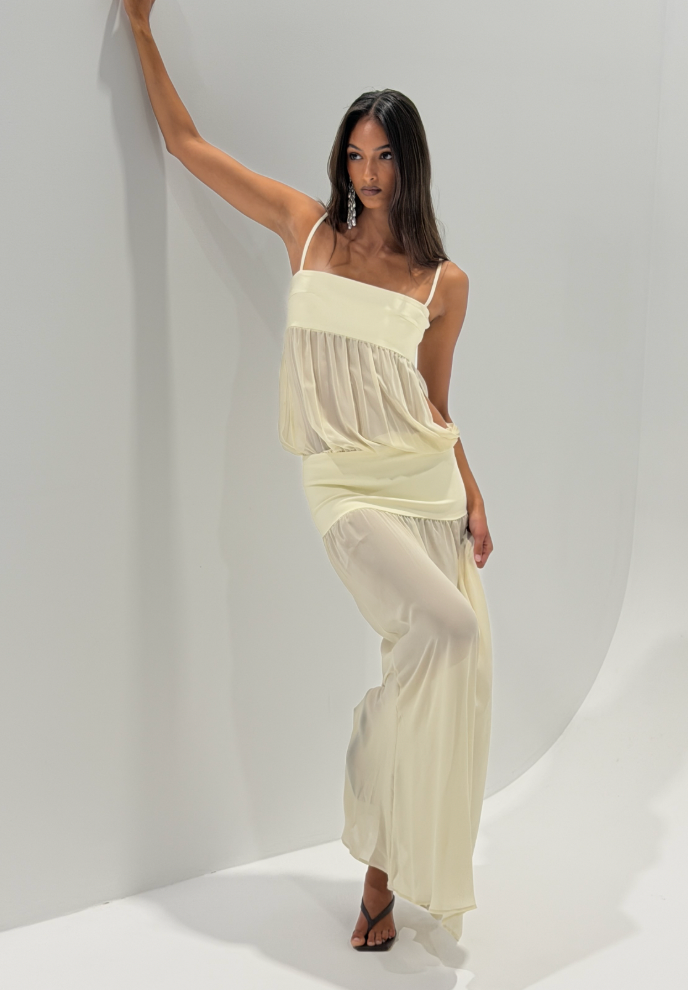 Romeo Gown in Cream