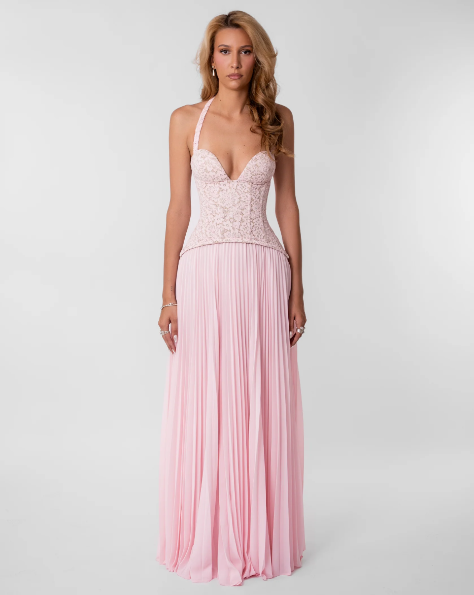 Gaia Dress in Pink