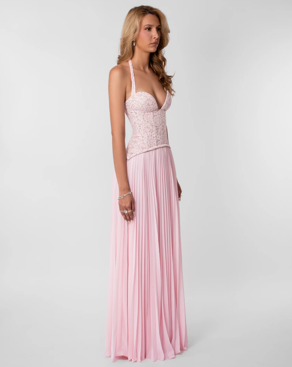 Gaia Dress in Pink