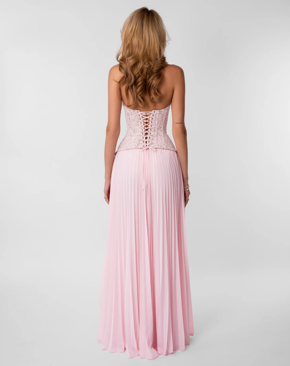 Gaia Dress in Pink
