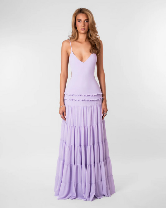 Lily Dress in Purple