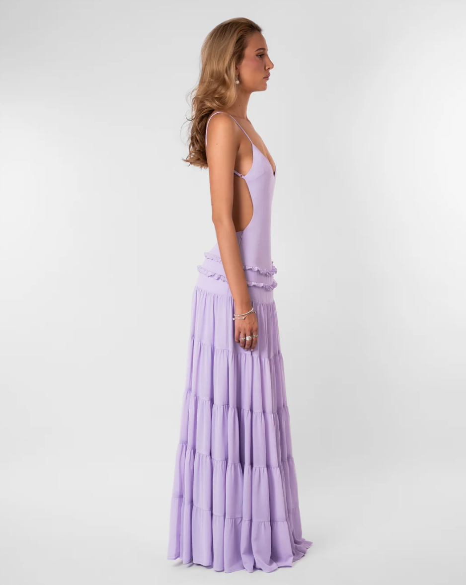 Lily Dress in Purple
