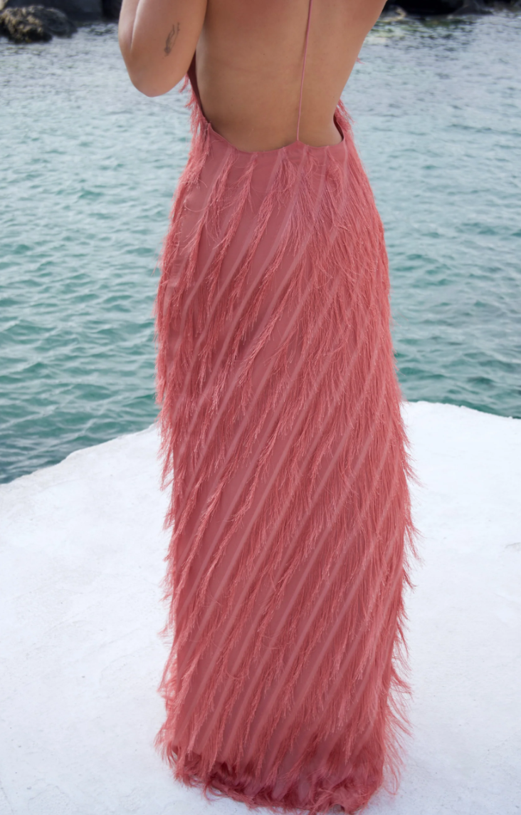 Noa Gown in Peach