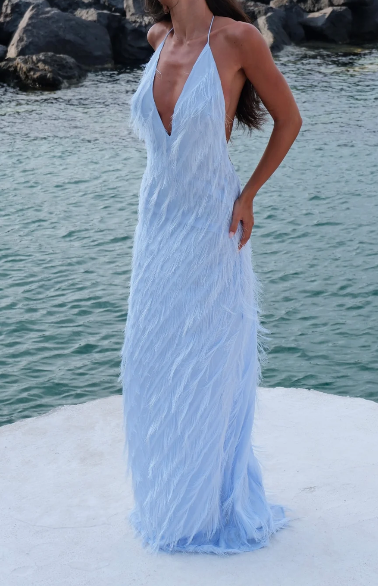 Noa Gown in Blue