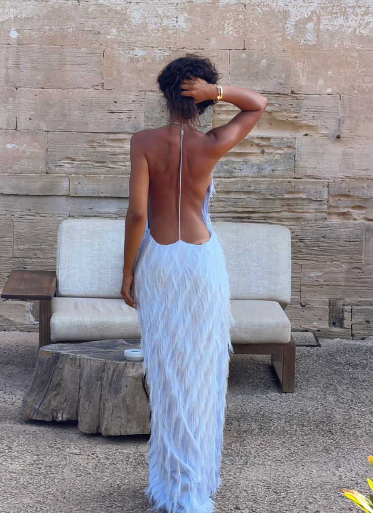 Noa Gown in Blue