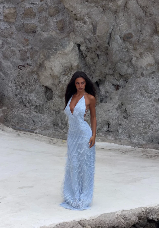Noa Gown in Blue
