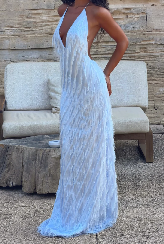 Noa Gown in Blue
