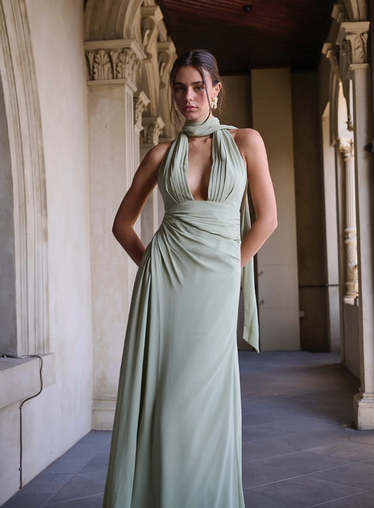 Antonia Maxi In Sage