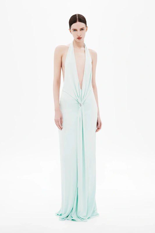 Unity Jersey dress in Mint