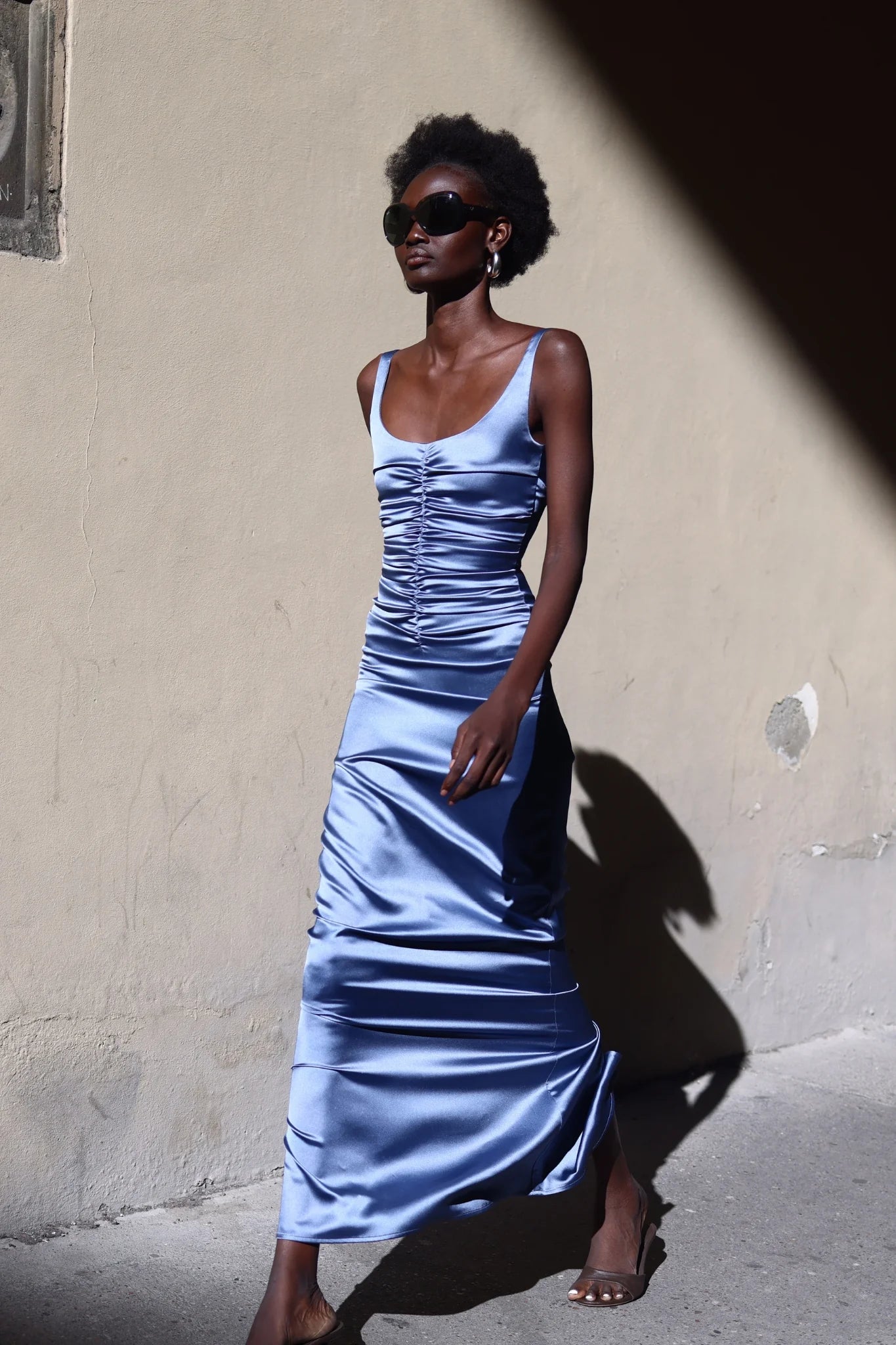 Atlein Gown in Blue