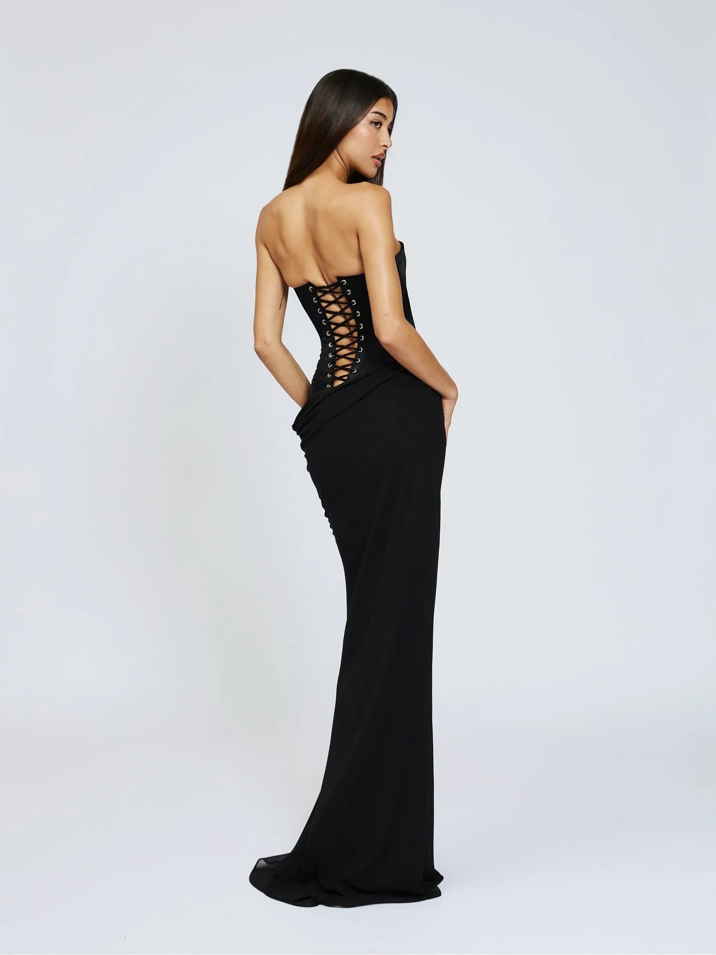 Clara Maxi Dress in Black