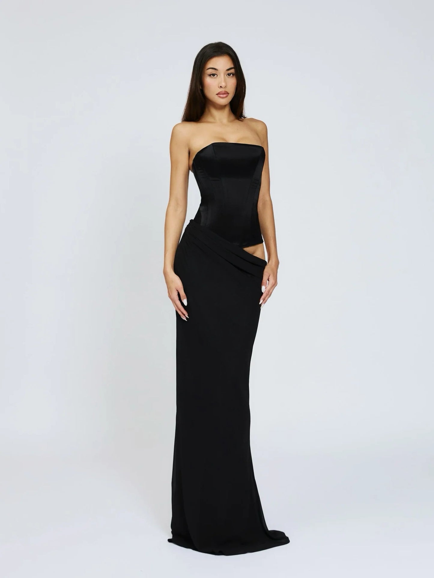 Clara Maxi Dress in Black