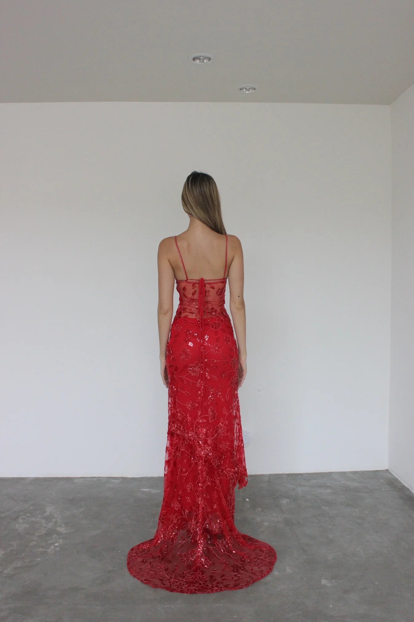 Delilah Maxi in Red
